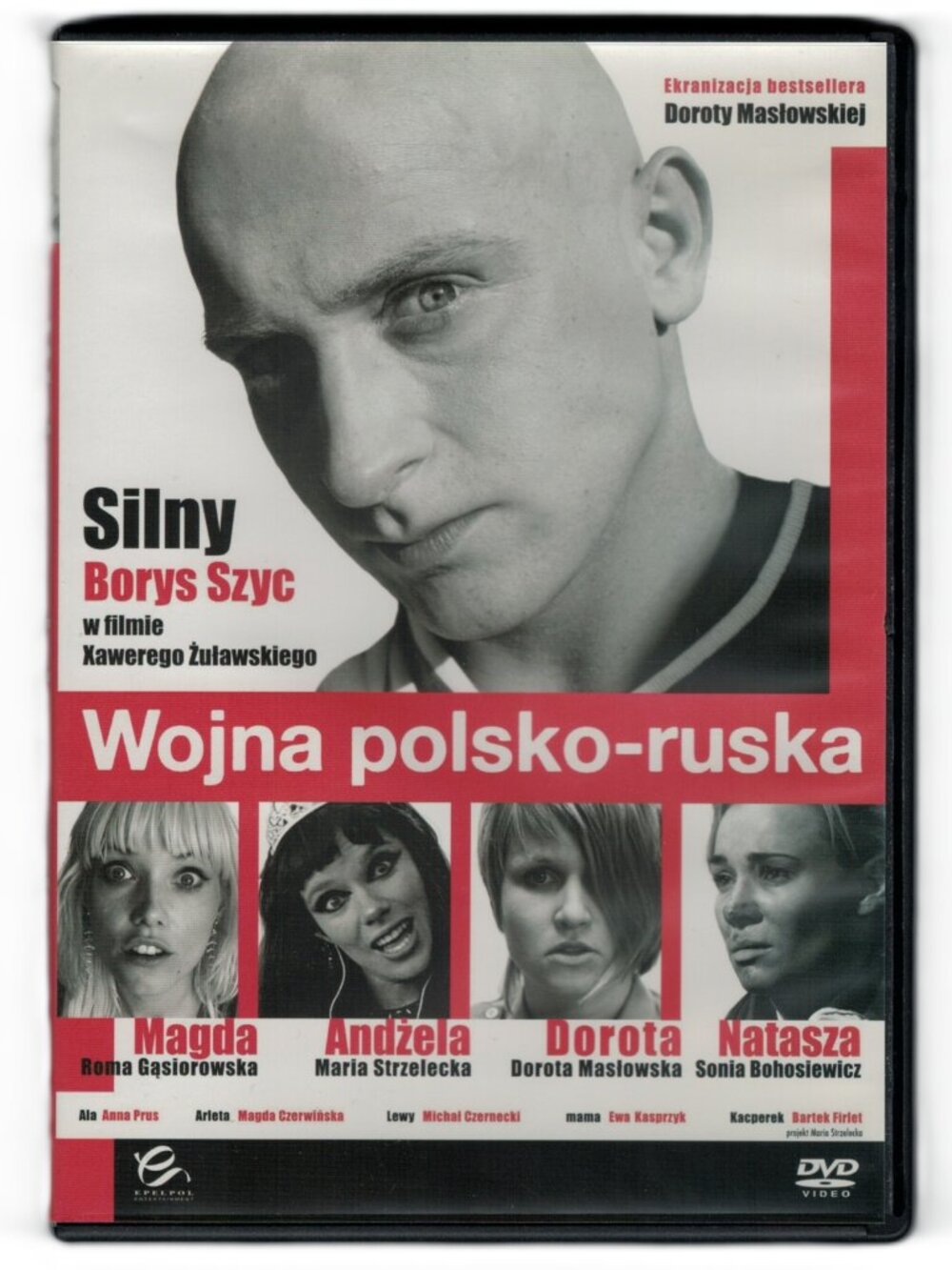 Wojna polsko-ruska (DVD) 2009 Borys Szyc, Roma Gasiorowska POLSKI POLISH